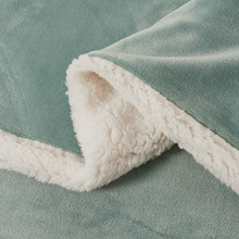 Berryl Teddy Sherpa Velvet European Pillowcases (Set of 2)